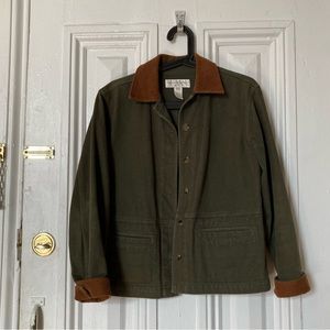 JONES NY // VINTAGE GREEN JACKET // SIZE SP